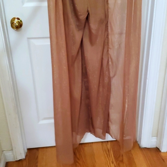 Long Flaring Jumpsuit by Rose Velvet, Size S - Picture 7 of 12